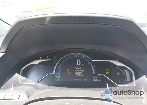 2018 Honda Clarity Plug-In Hybrid Touring z USA, uszkodzony, nr VIN JHMZC5F39JC014846